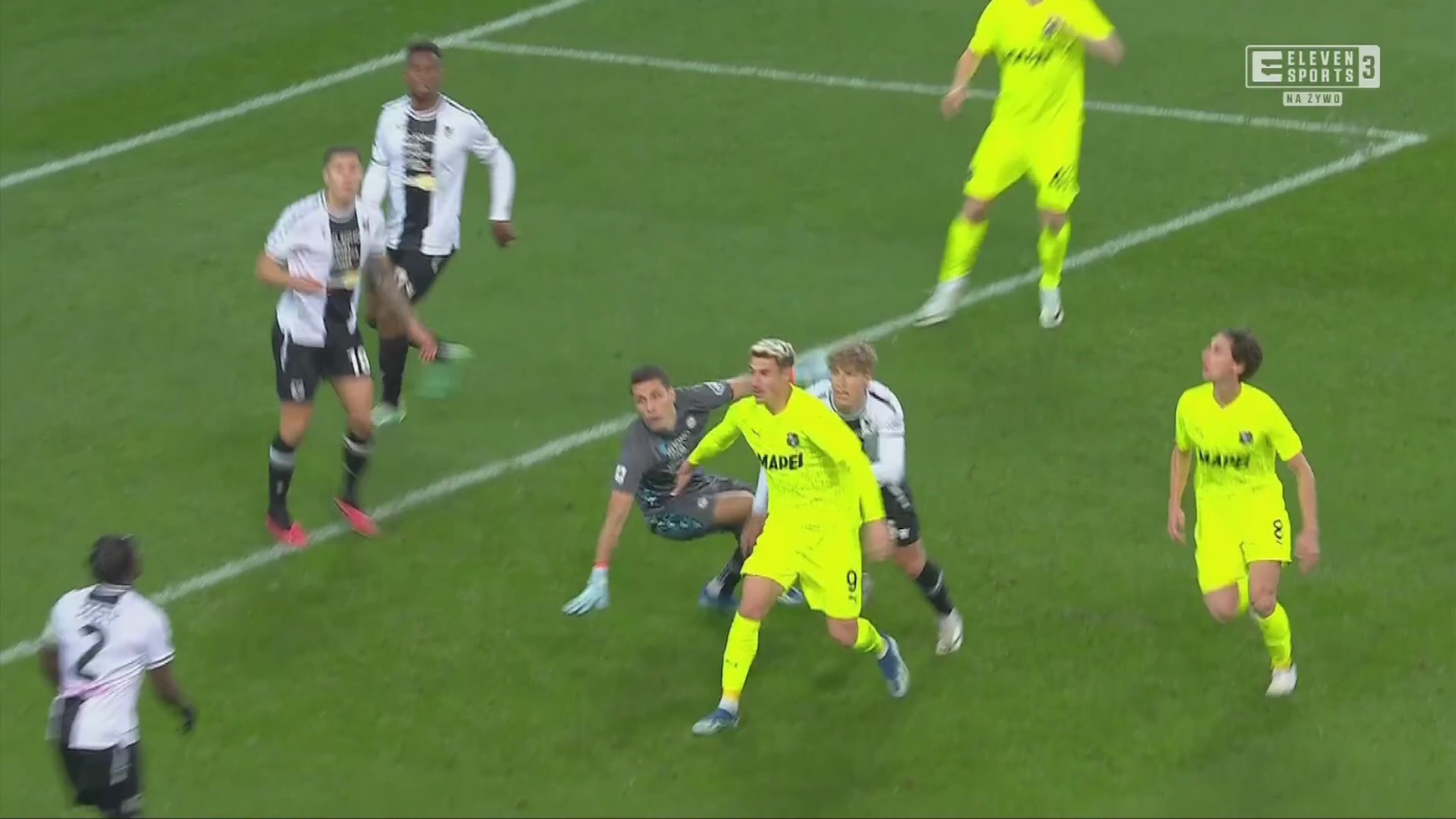 Udinese 2 - [1] Sassuolo - Domenico Berardi 76' (Penalty)
