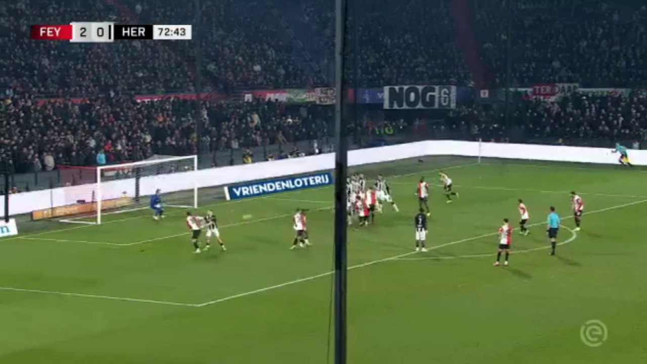 Feyenoord 3-0 Heracles - Igor Paixao 73'