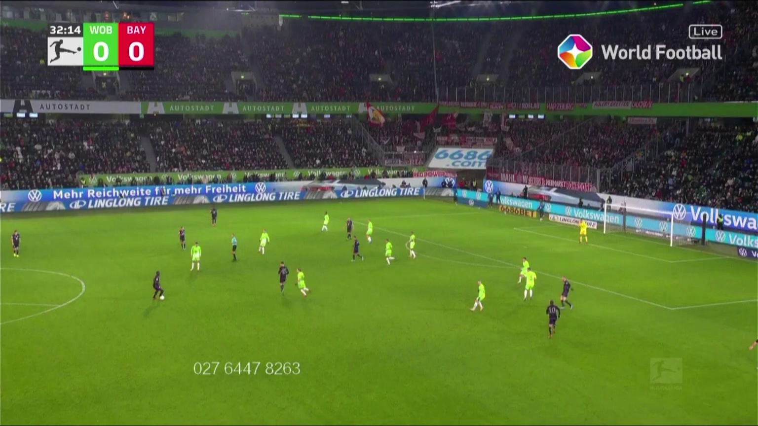 Wolfsburg 0 - [1] Bayern Munich - Jamal Musiala 33â€Ž'â€Ž