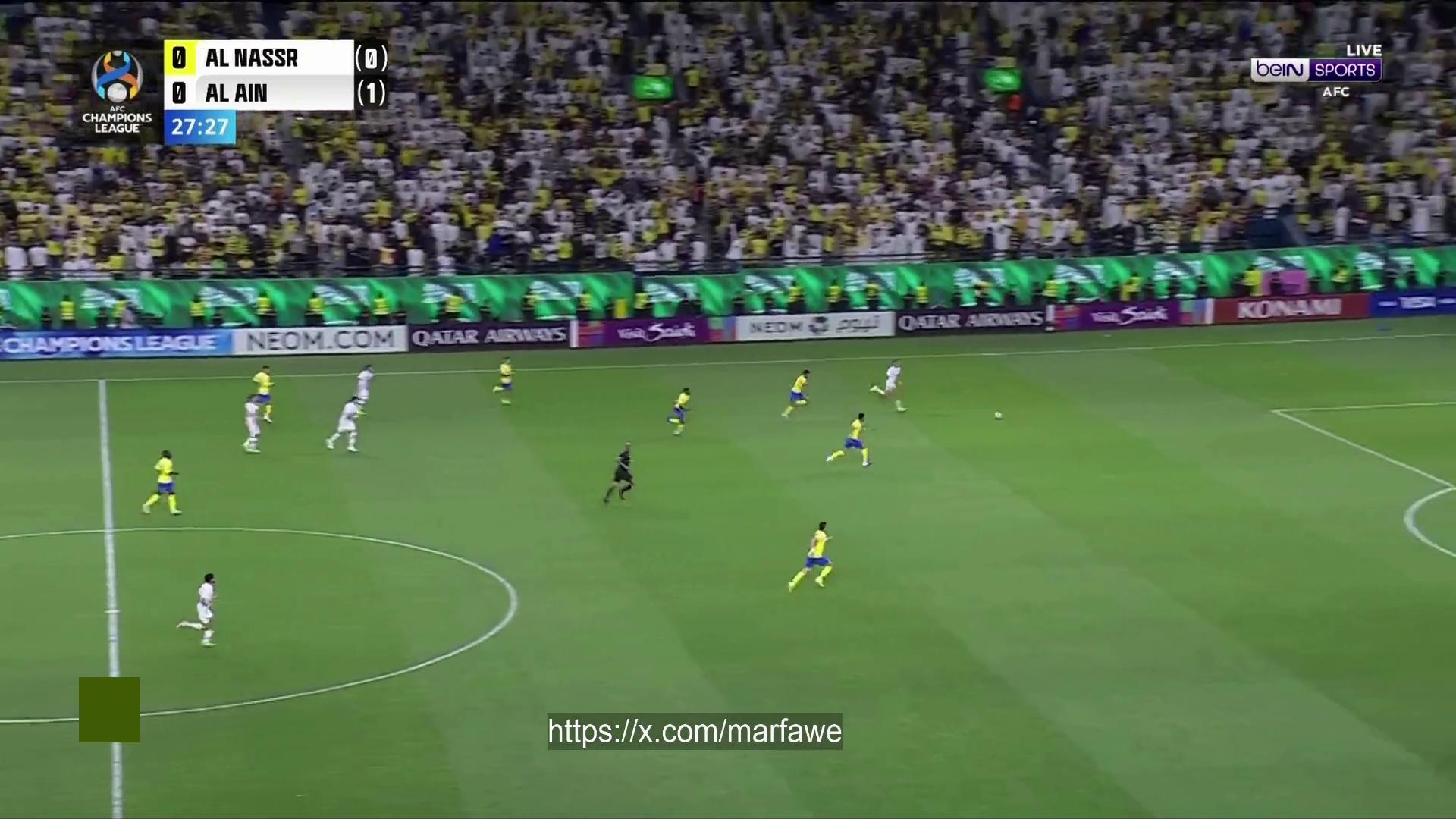 Al Nassr 0 - [1] Al Ain - Soufiane Rahimi 29' [AFC Champions League] [0-2 agg.]