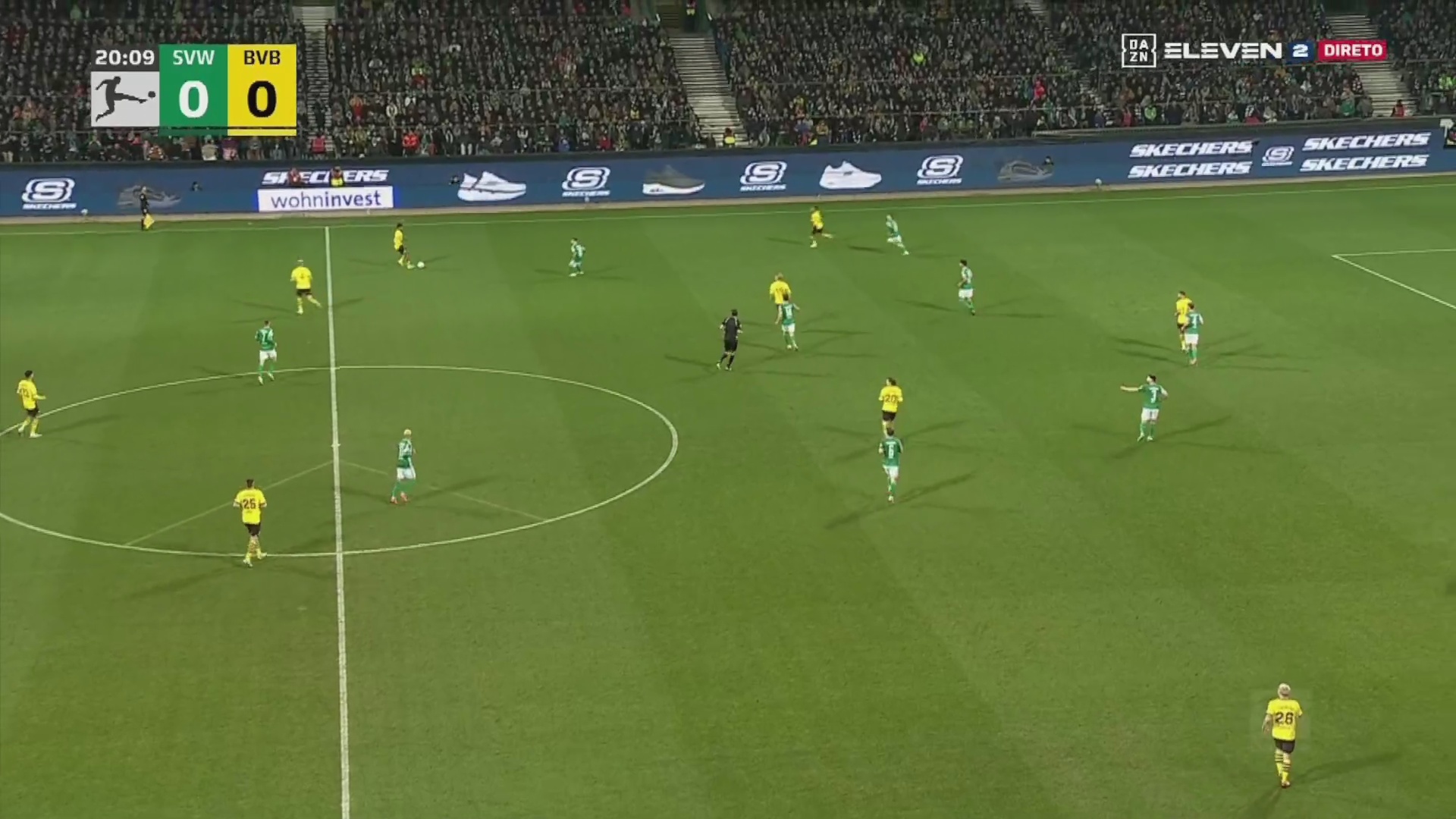 Werder Bremen 0 - [1] Dortmund - Donyell Malen 21'