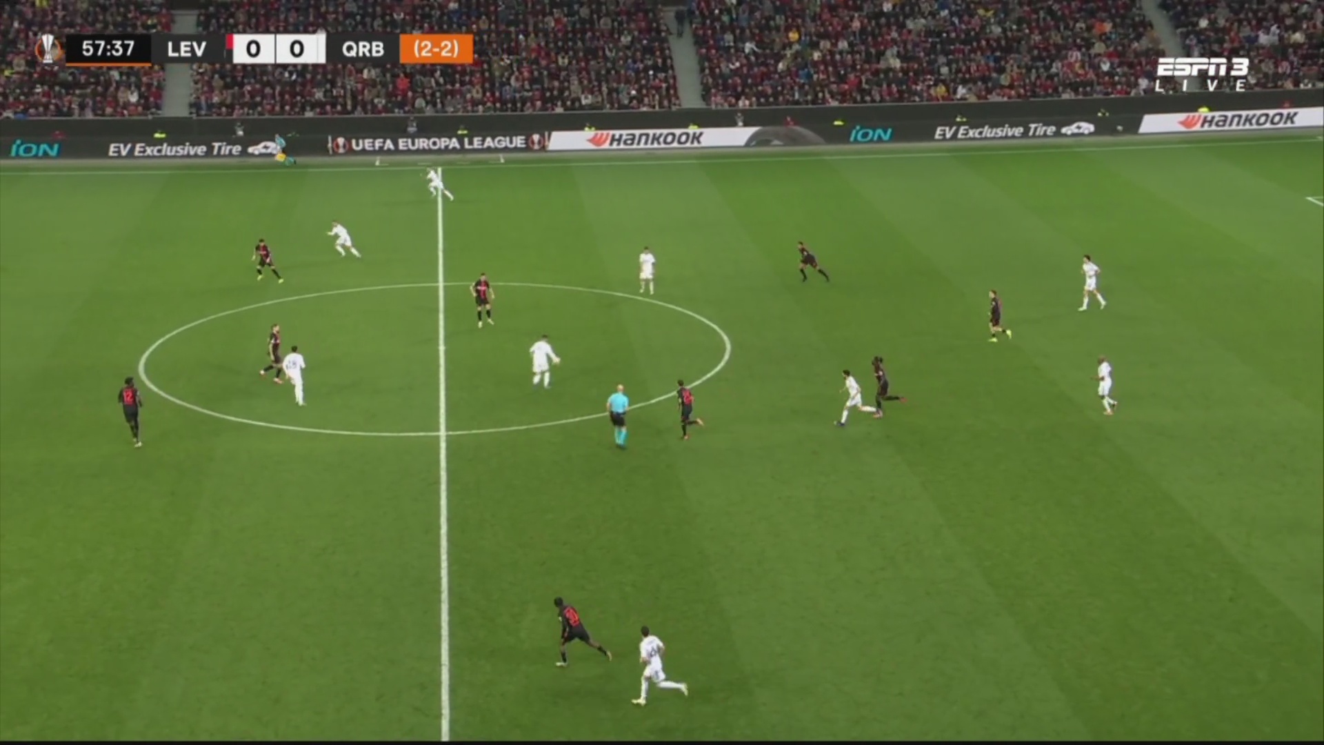 Bayer Leverkusen 0 - [1] Qarabag - Abdellah Zoubir 59' [2-3 agg.]