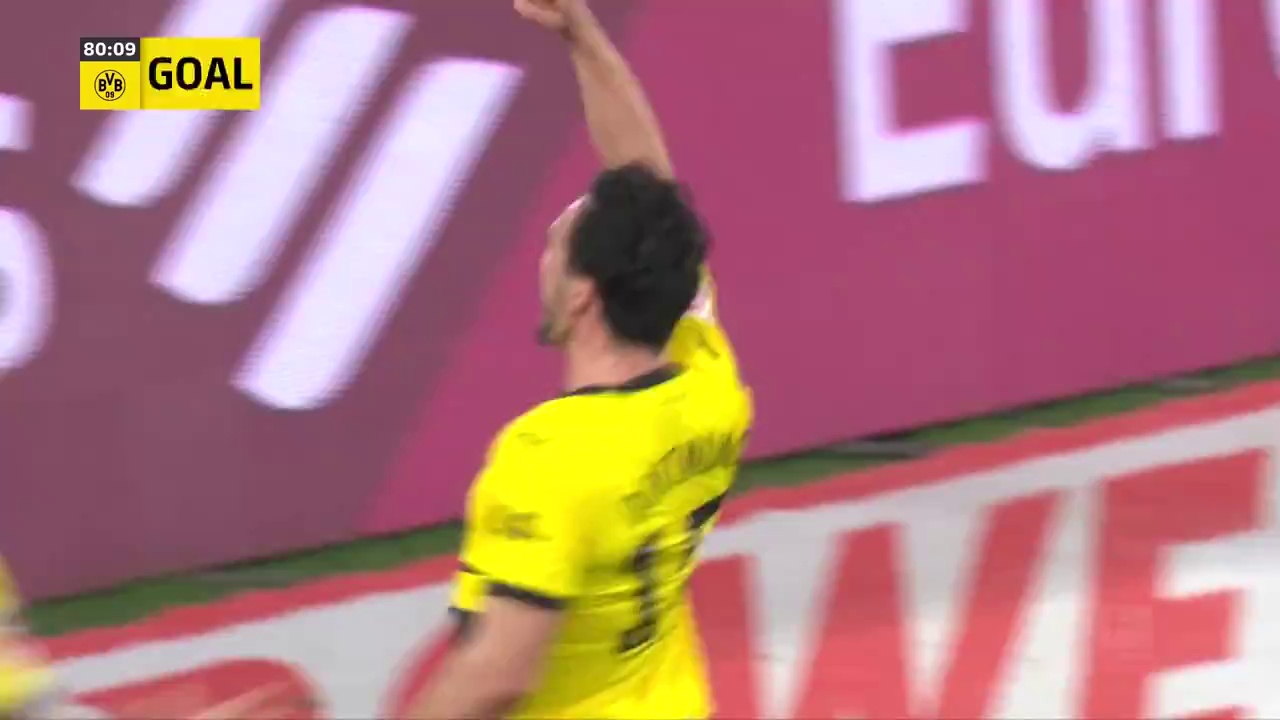 Dortmund [2] - 1 Eintracht Frankfurt - Mats Hummels 81'