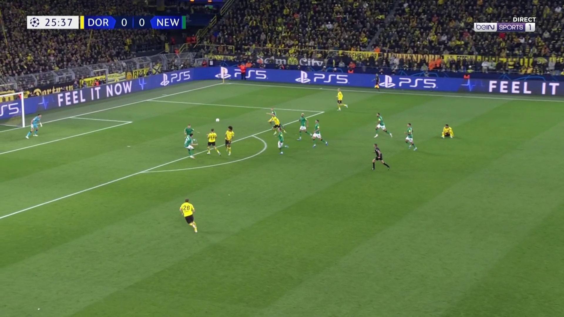 Dortmund [1] - 0 Newcastle - Niclas Fullkrug 26'