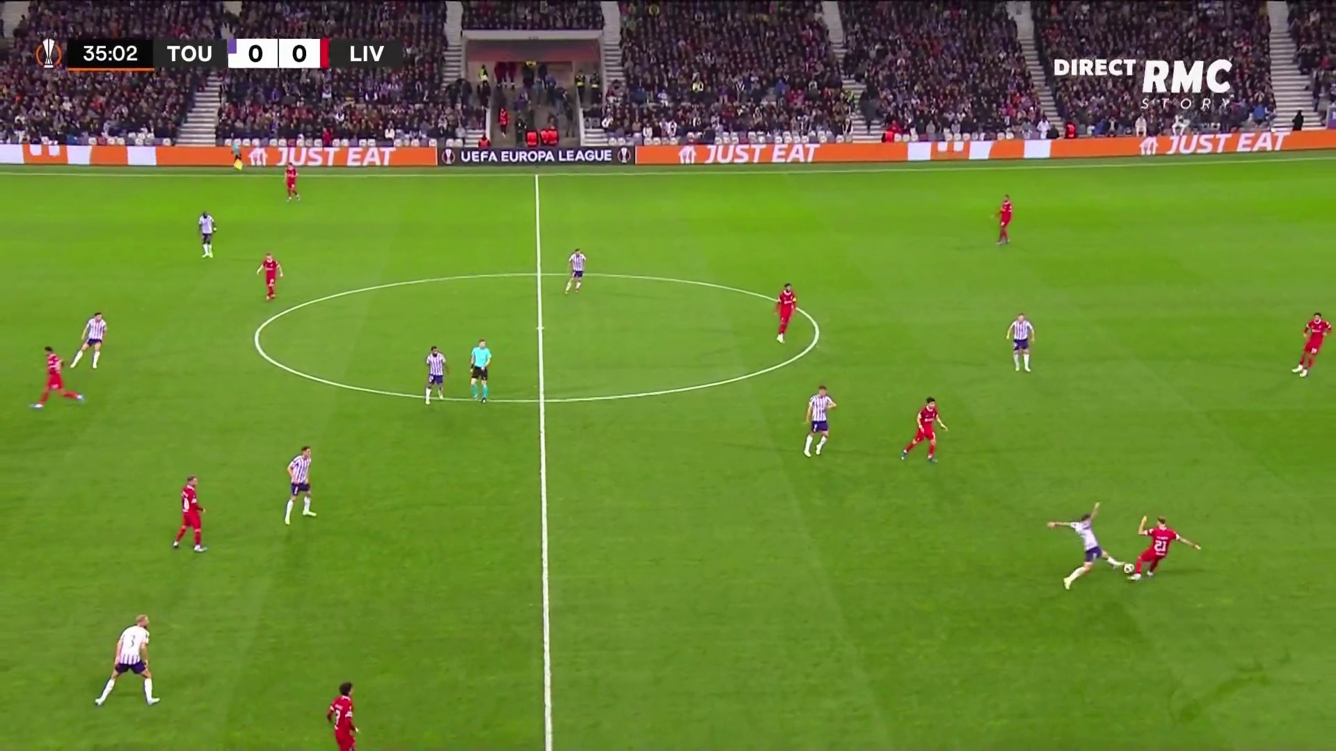 Toulouse [1] - 0 Liverpool - Aron DÃ¸nnum 36'