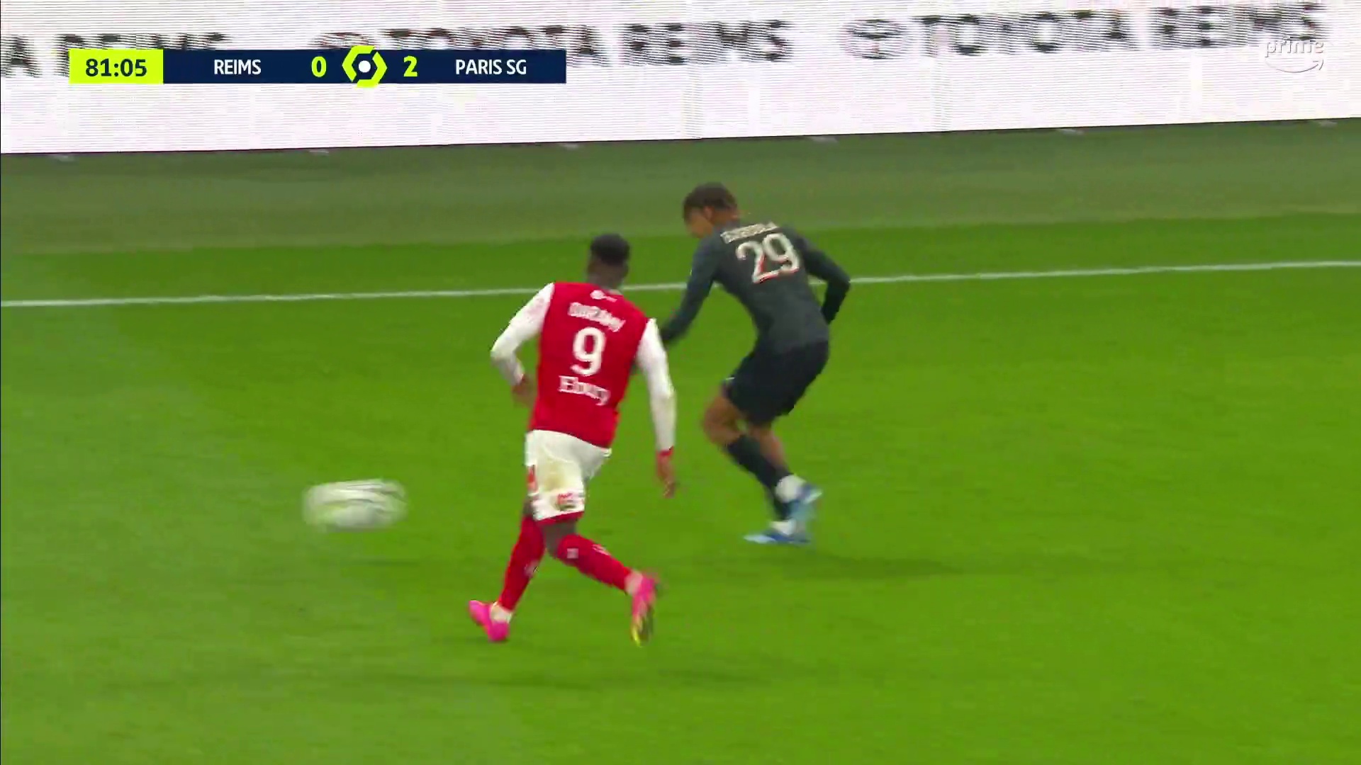 Reims 0 - [3] PSG - Kylian MbappÃ© hat-trick 82'