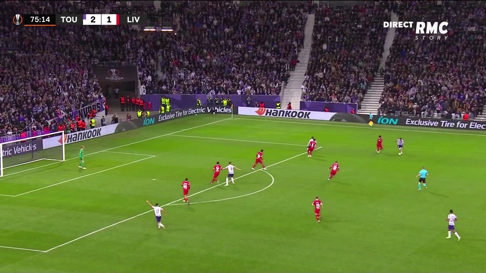 Toulouse [3] - 1 Liverpool - Frank Magri 75'