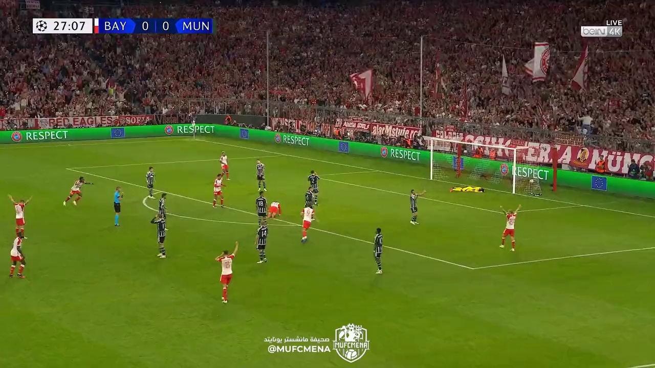 Bayern Munich [1] - 0 Manchester United - Leroy SanÃ© 28'