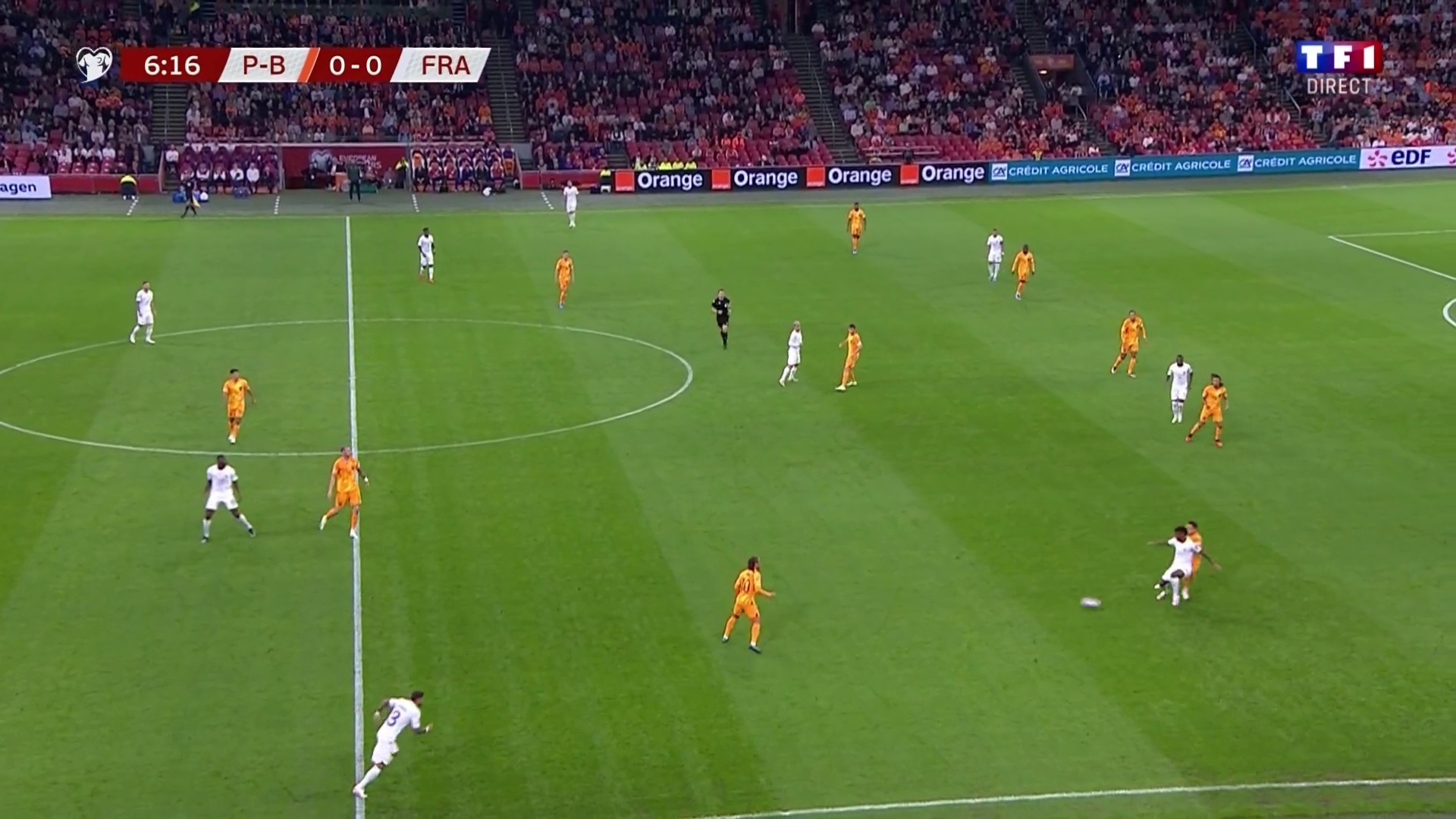 Netherlands 0 - [1] France - Kylian MbappÃ© 7'