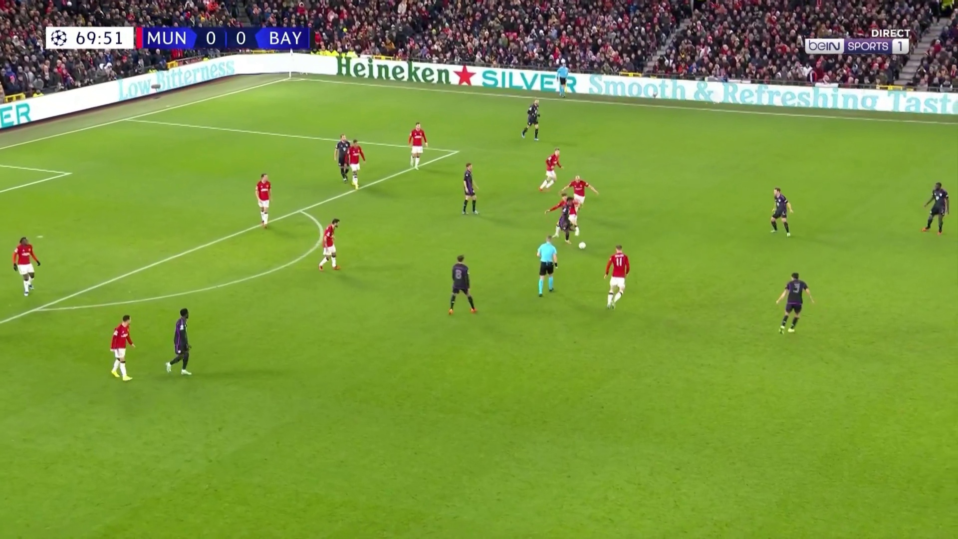 Manchester United 0 - [1] Bayern Munich - Kingsley Coman 71'