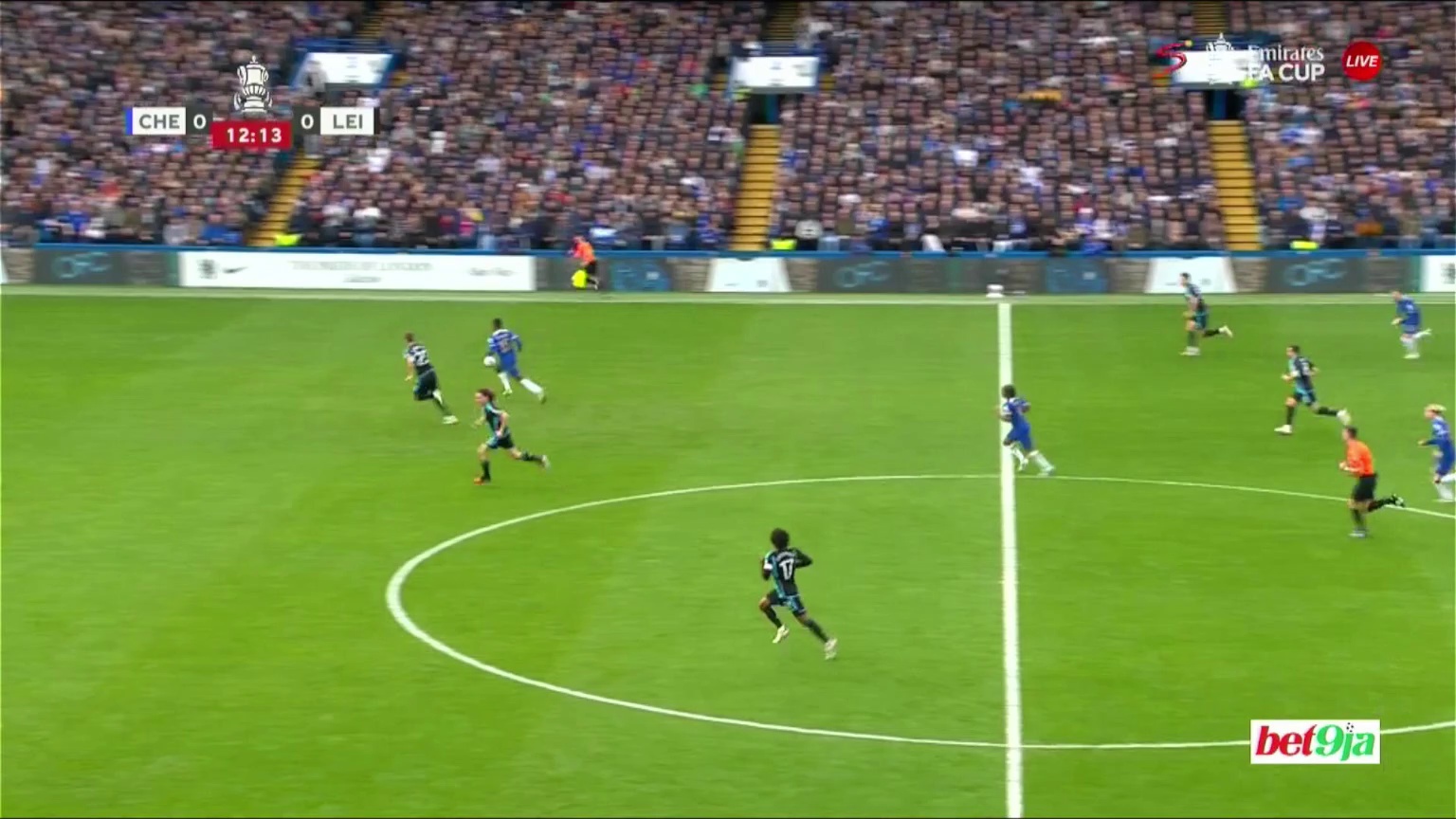 Chelsea [1] - 0 Leicester City - Marc Cucurella 13â€Ž'â€Ž