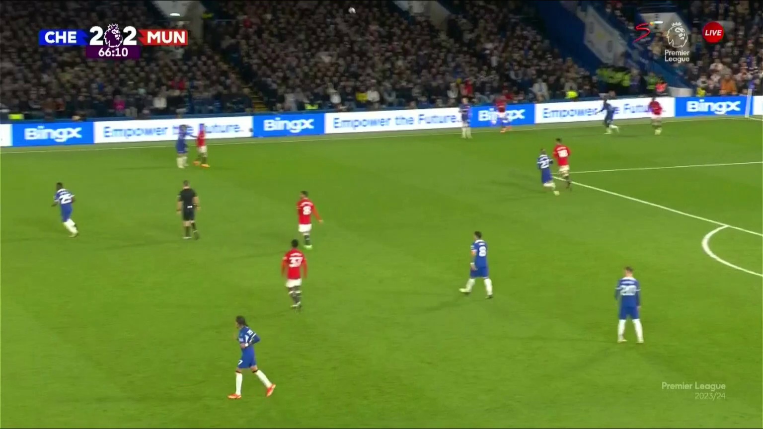 Chelsea 2 - [3] Manchester United - Alejandro Garnacho 67â€Ž'â€Ž