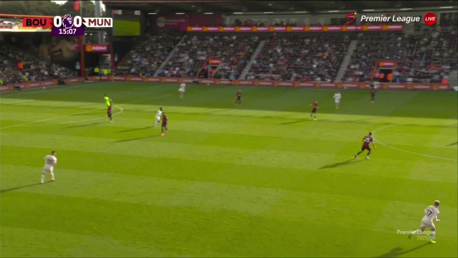 Bournemouth [1] - 0 Manchester Utd - Dominic Solanke 16'