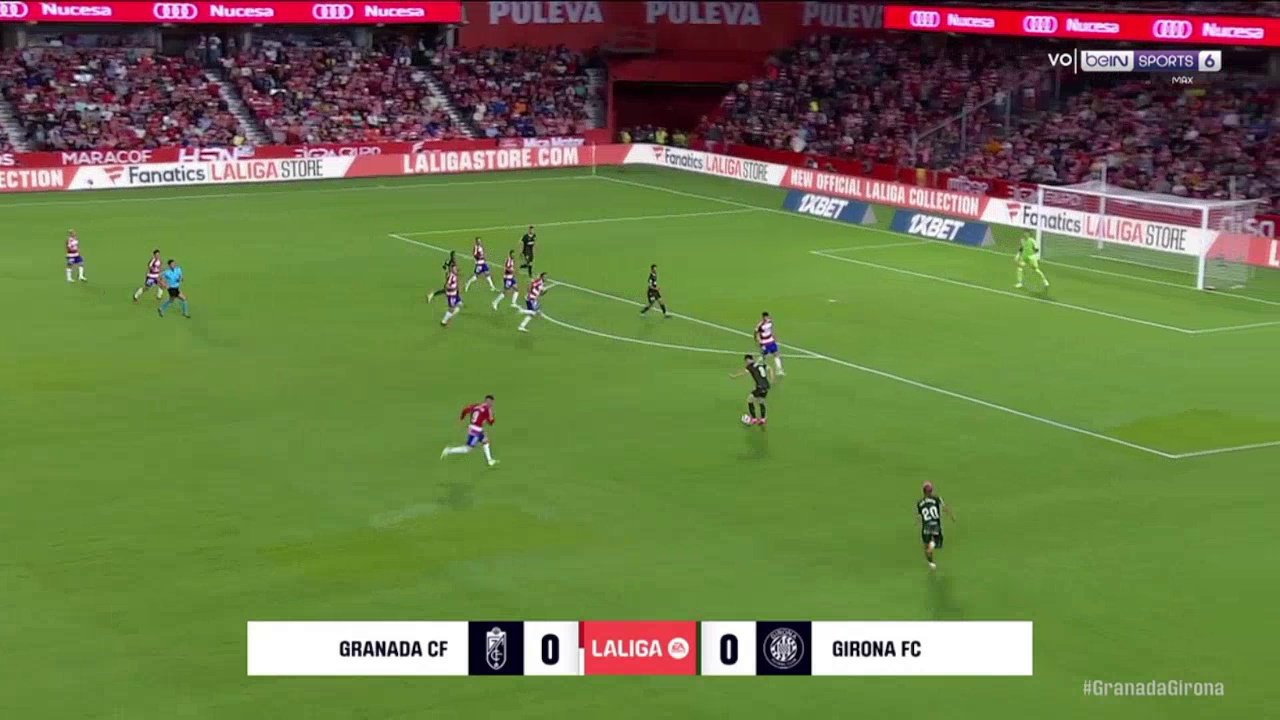 Granada 0-1 Girona - Viktor Tsygankov 22'