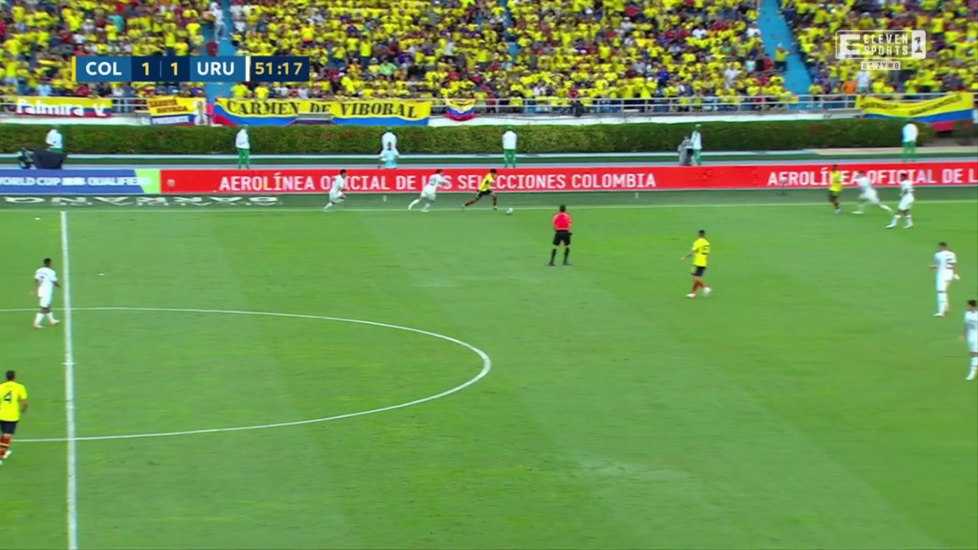 Colombia [2] - 1 Uruguay - Mateus Uribe 53'