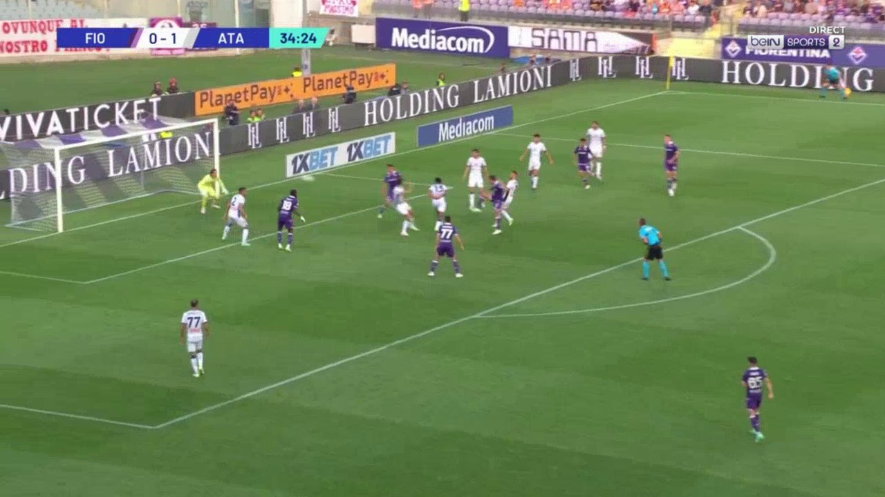 Fiorentina [1]-1 Atalanta - Giacomo Bonaventura 35'