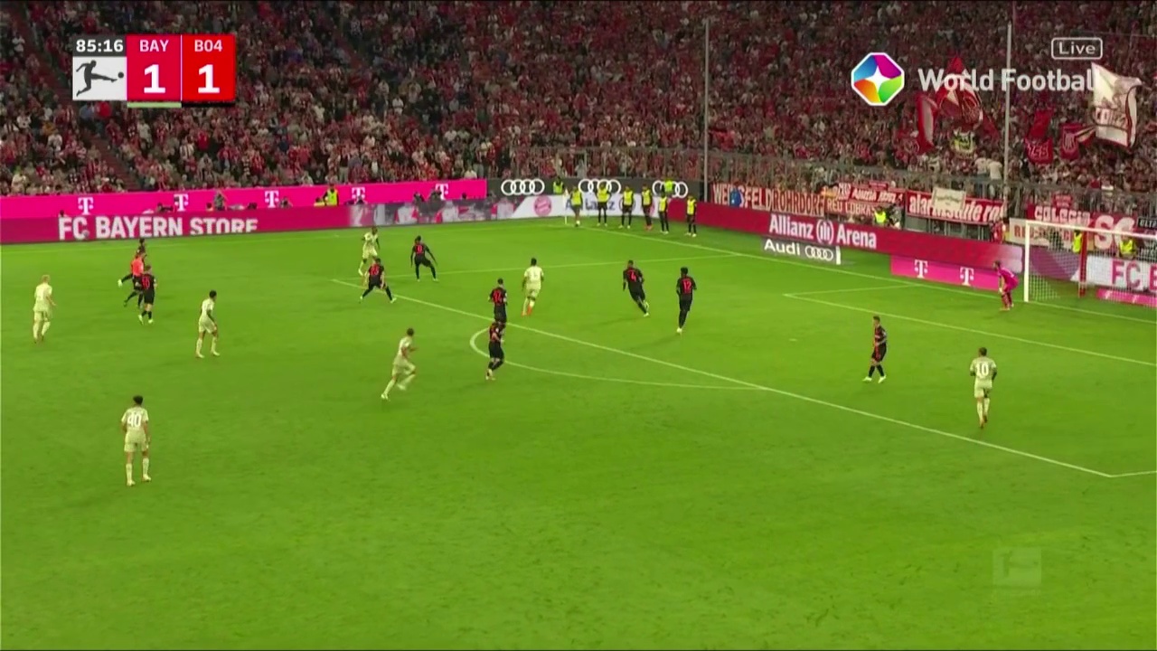 Bayern Munich [2] - 1 Bayer Leverkusen - Leon Goretzka 86â€Ž'â€Ž