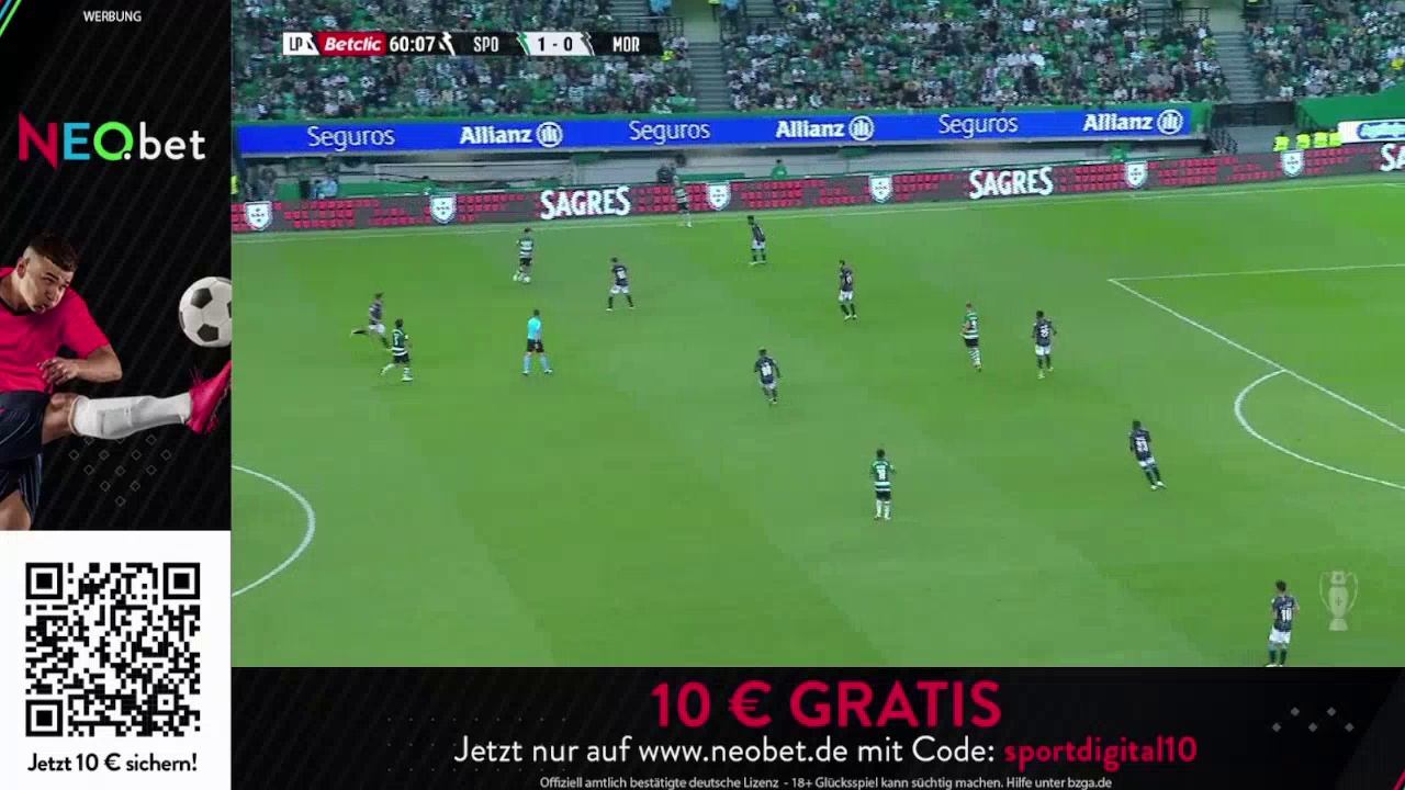 Sporting 2-0 Moreirense - Viktor Gyokeres 61'