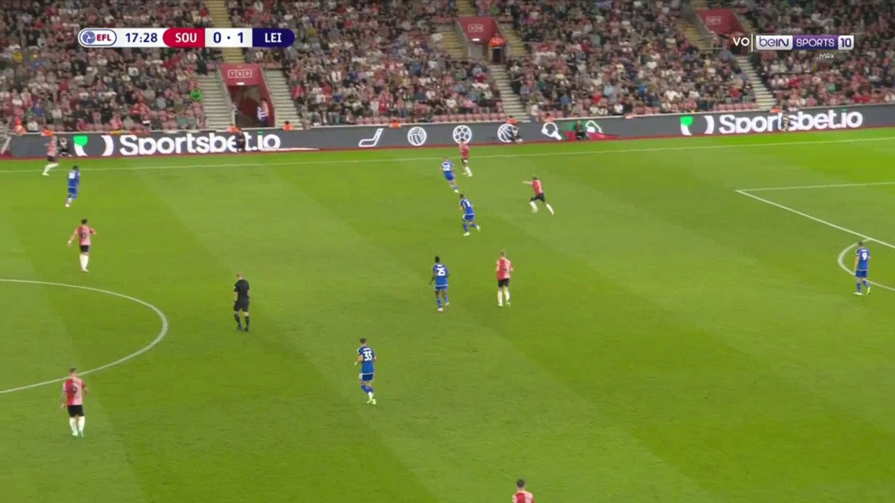 Southampton 0-2 Leicester - Kasey McAteer 18'