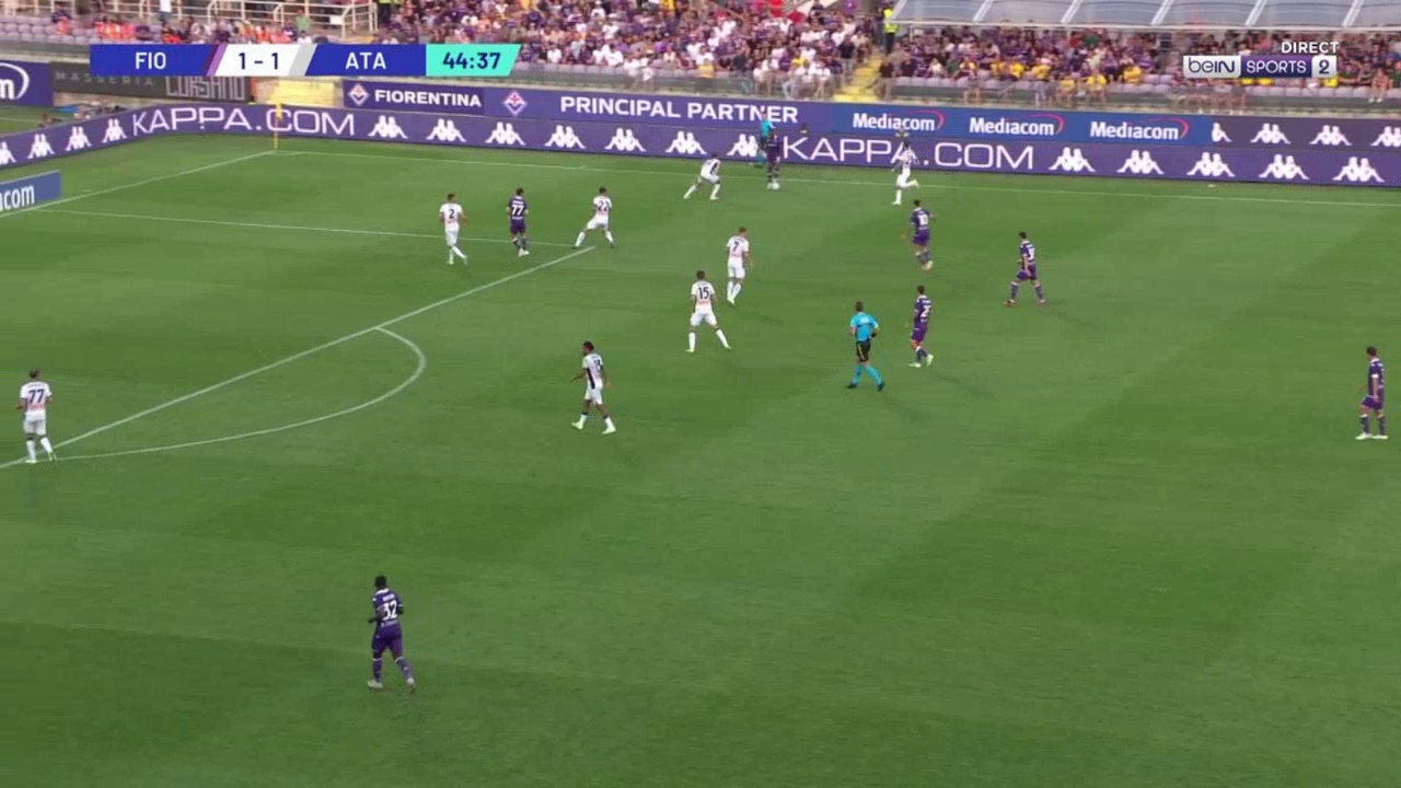 Fiorentina [2]-1 Atalanta - Lucas Martinez Quarta 45'