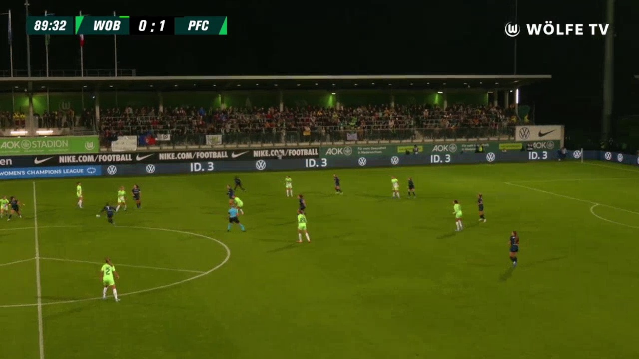 Wolfsburg W 0-2 Paris FC W [3-5 on agg.] - Louise Fleury 90'